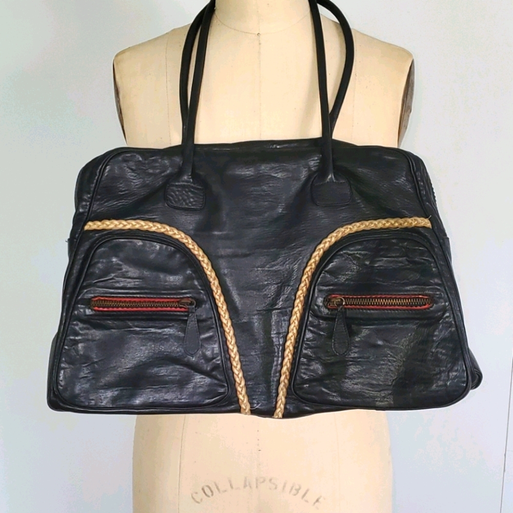 VTG Faux Leather Bag